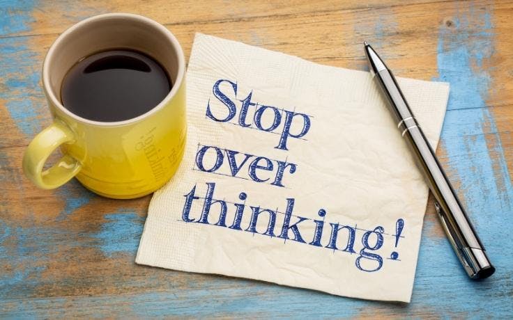 How to Stop Overthinking (5 Tips to Live in the Moment) guide cover image